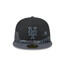 59FIFTY Planetary ニューヨーク・メッツ ブラック グレーアンダーバイザー - 13555033-700 | NEW ERA ニューエラ公式オンラインストア