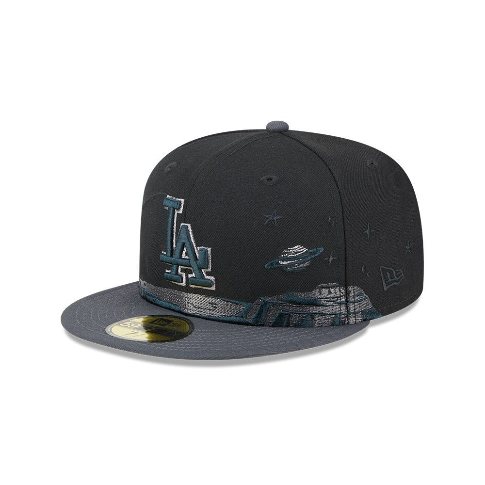 59FIFTY Planetary ロサンゼルス・ドジャース ブラック グレーアンダー