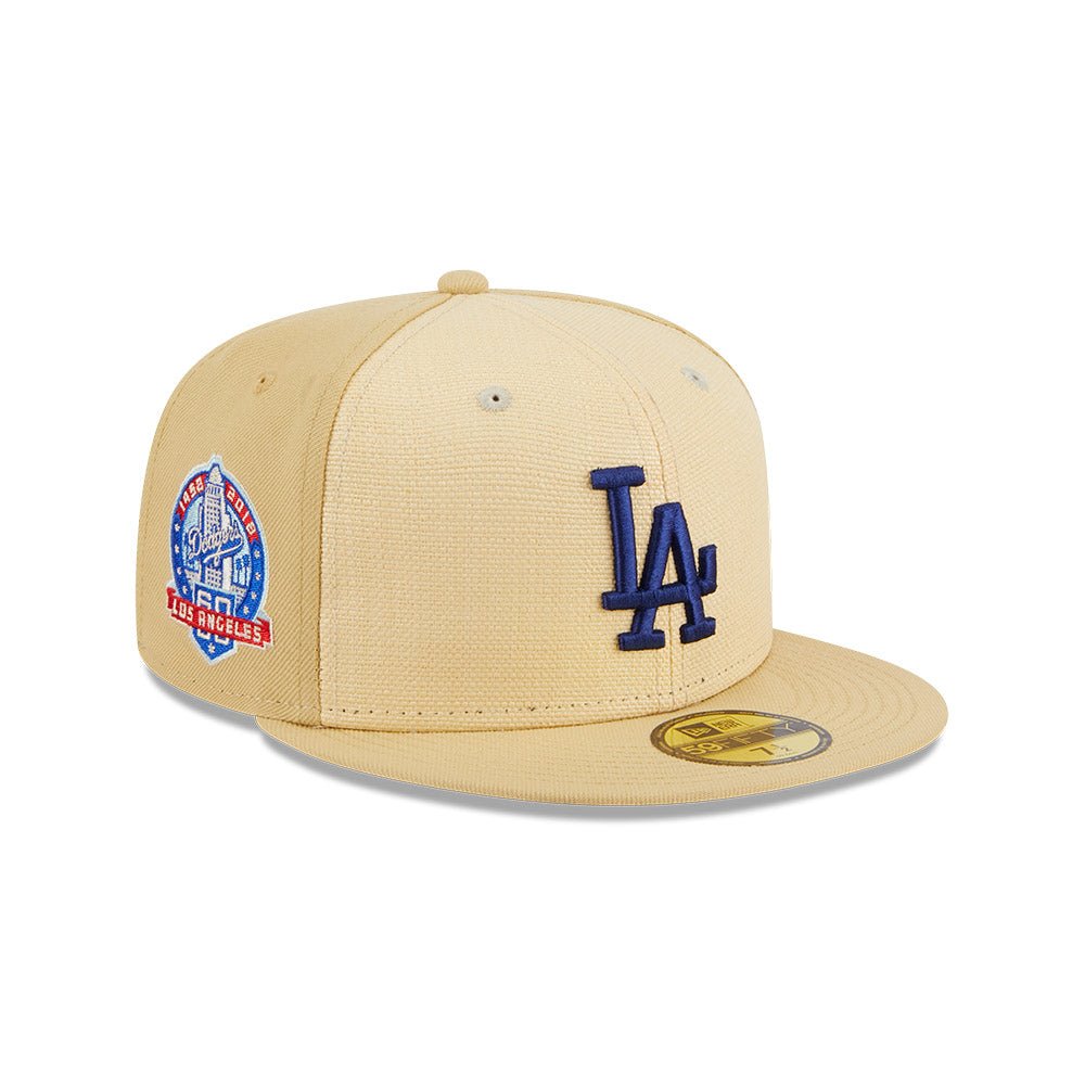 59FIFTY Raffia Front ロサンゼルス・ドジャース ベガスゴールド