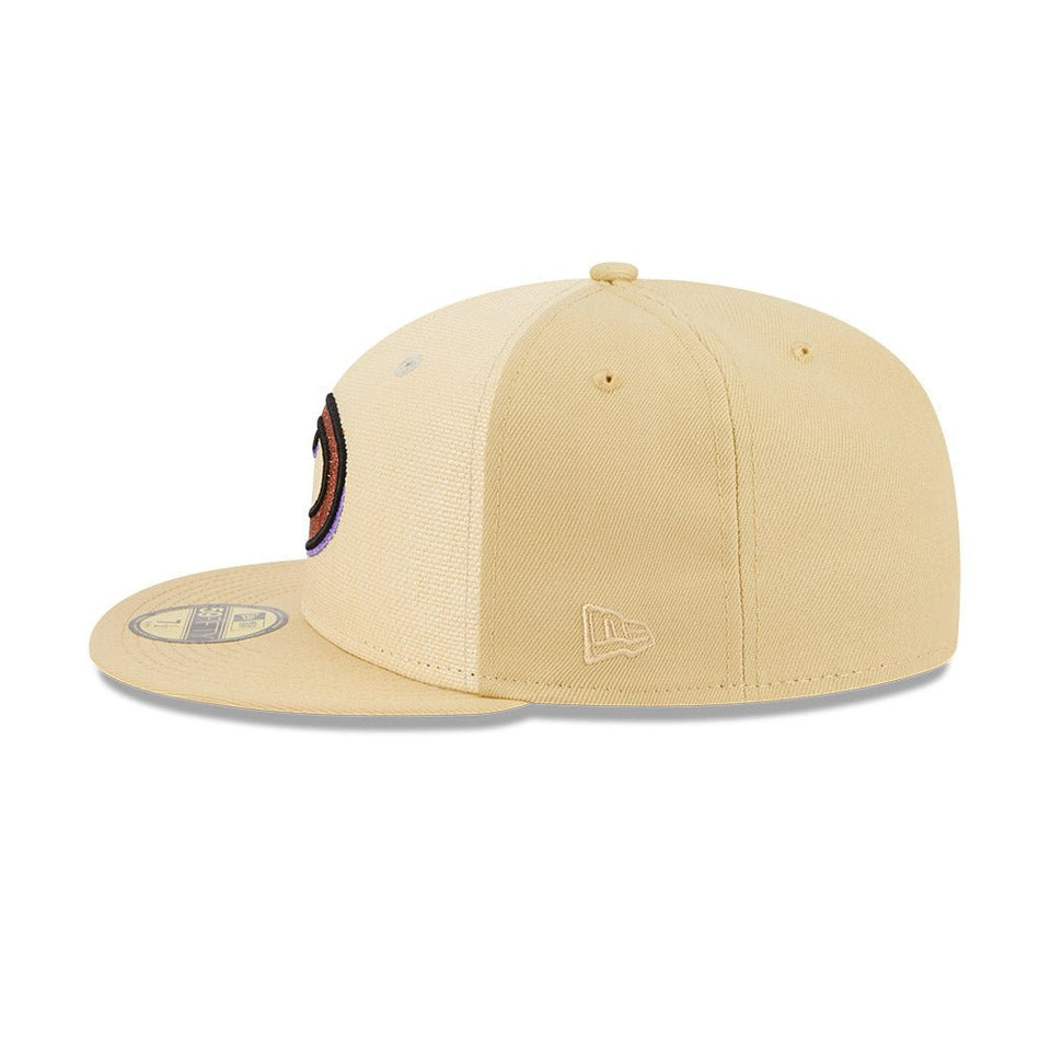 59FIFTY Raffia Front アリゾナ・ダイヤモンドバックス ベガスゴールド