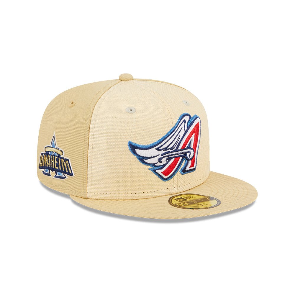 59FIFTY Raffia Front ロサンゼルス・エンゼルス ベガスゴールド