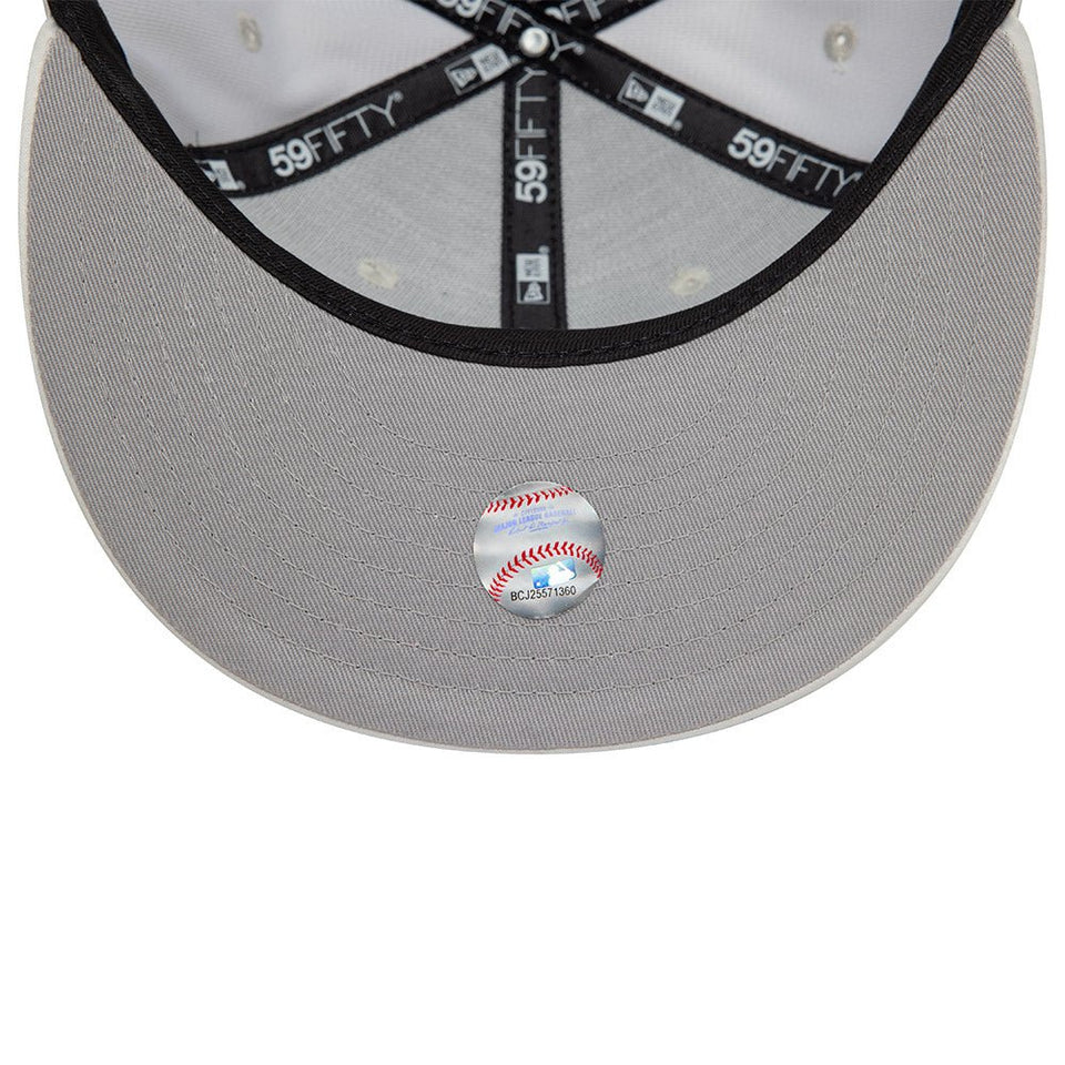 59FIFTY Rhinestone Satin ラインストーン ロサンゼルス・ドジャース ライトグレー - 14171470-700 | NEW ERA ニューエラ公式オンラインストア