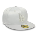 59FIFTY Rhinestone Satin ラインストーン ロサンゼルス・ドジャース ライトグレー - 14171470-700 | NEW ERA ニューエラ公式オンラインストア