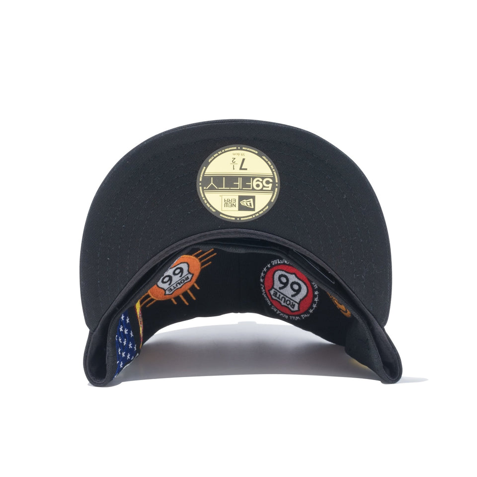 59FIFTY ROUTE 66 オールオーバーエンブロイダリー ブラック