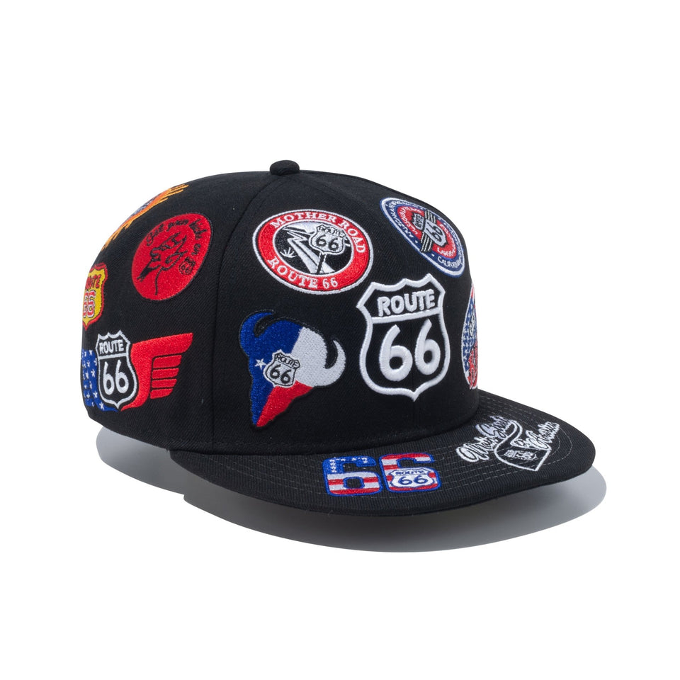 59FIFTY ROUTE 66 オールオーバーエンブロイダリー ブラック