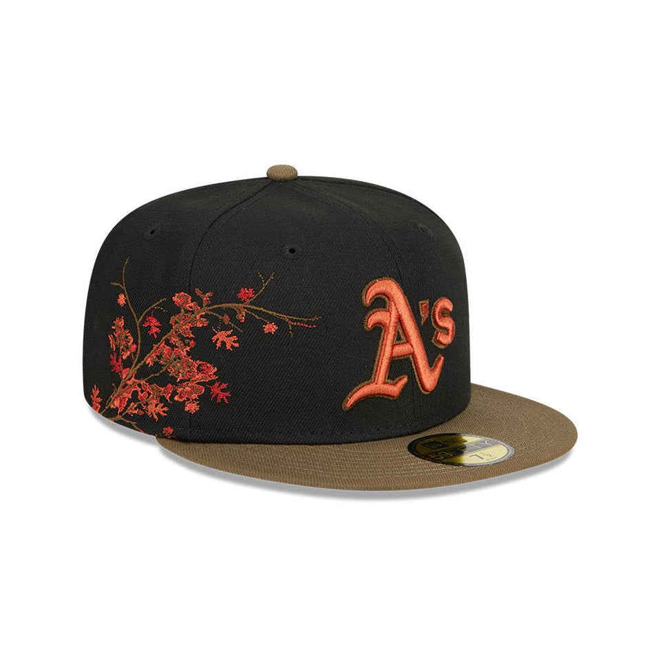 59FIFTY Rustic Fall オークランド・アスレチックス ブラック