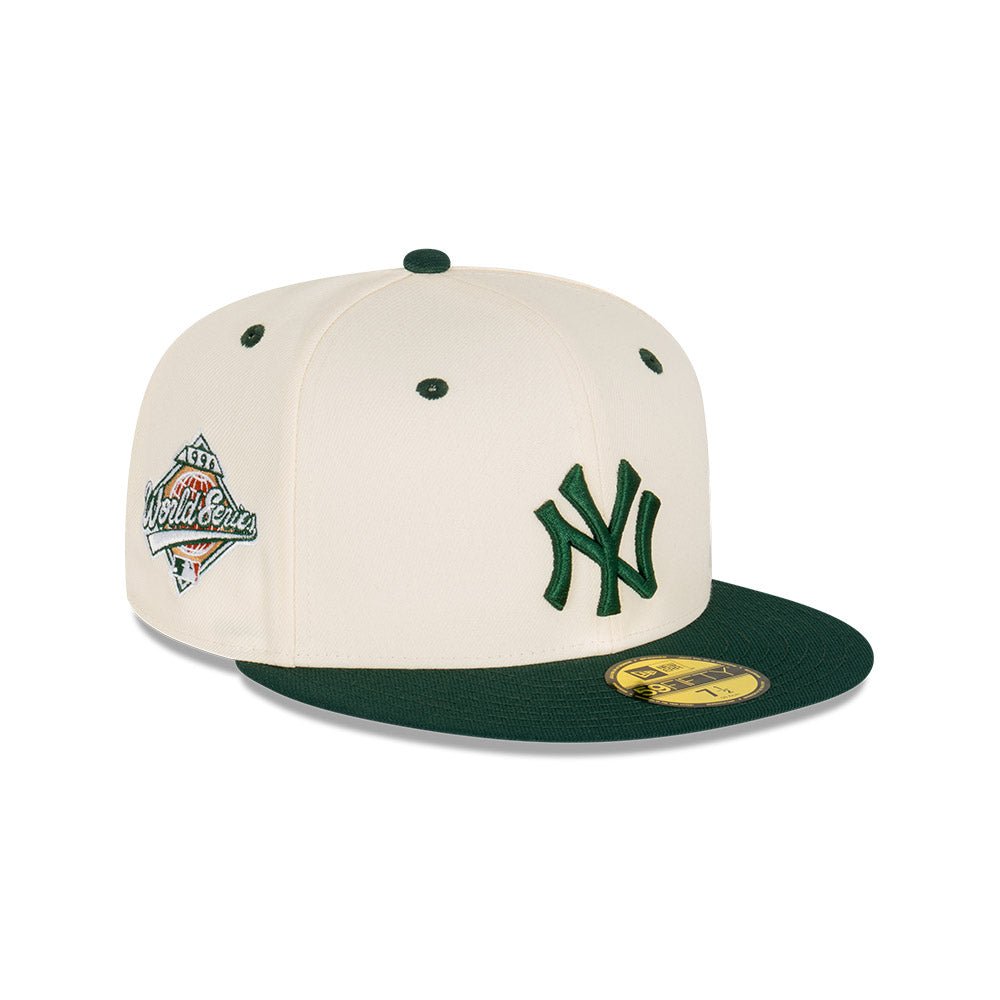 ８０s　ヤンキース　ビンテージ　キャップ　ニューエラ　ツバ裏グリーン　クーパー帽子