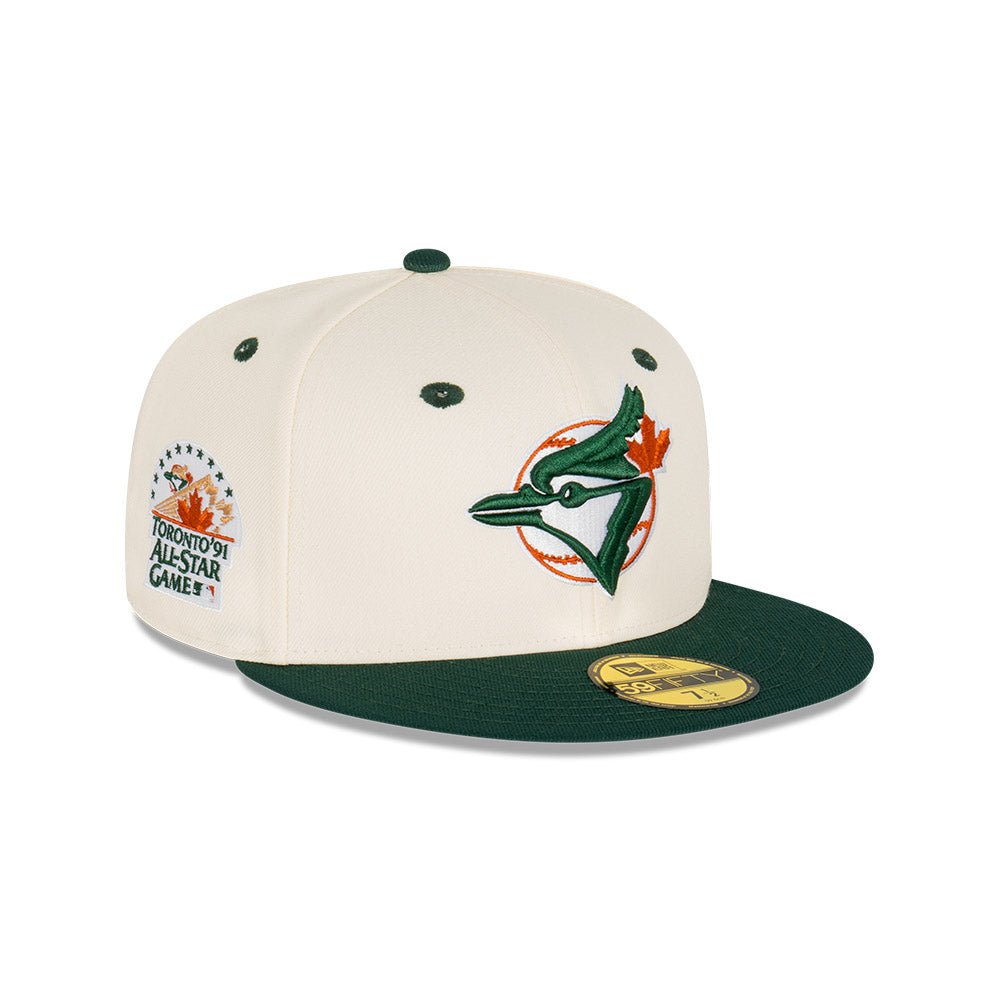 59FIFTY Rusty Green & Chrome トロント・ブルージェイズ クロームホワイト グリーンバイザー