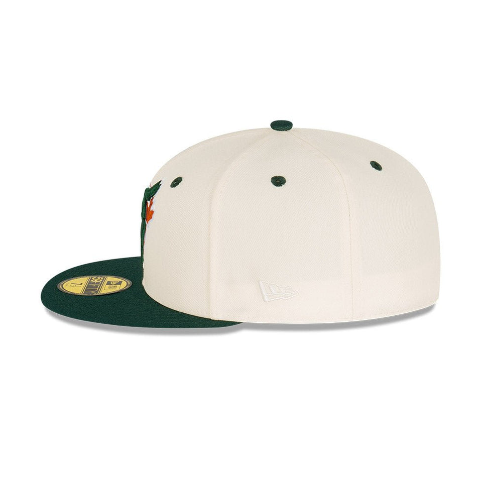 59FIFTY Rusty Green & Chrome トロント・ブルージェイズ クローム