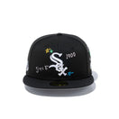 59FIFTY SCRIBBLE シカゴ・ホワイトソックス グレーアンダーバイザー - 13111044-700 | NEW ERA ニューエラ公式オンラインストア