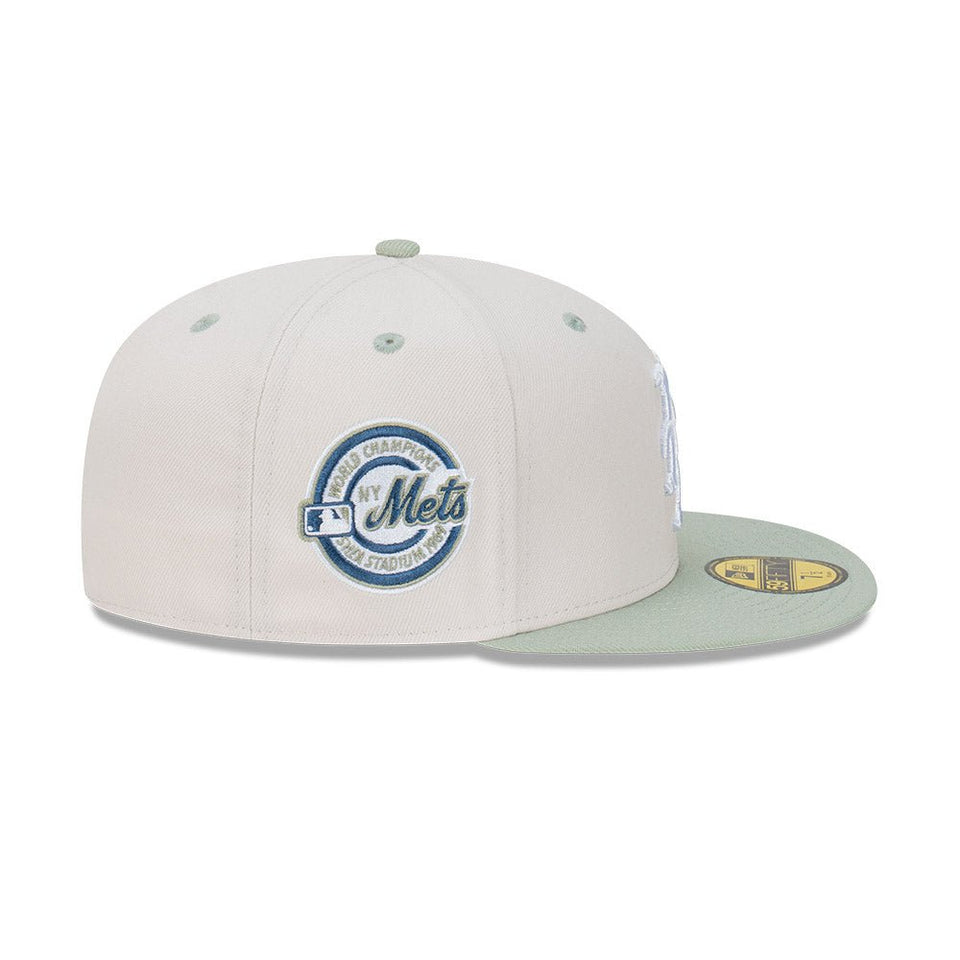 59FIFTY Seaglass ニューヨーク・メッツ ライトグレー | ニューエラ ...