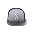 59FIFTY Shadow ロサンゼルス・ドジャース グレー/ブラック ダークグラファイトバイザー - 14109899-700 | NEW ERA ニューエラ公式オンラインストア