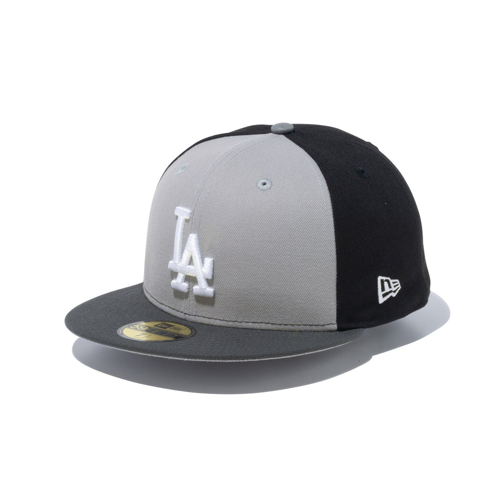 59FIFTY Shadow ロサンゼルス・ドジャース グレー/ブラック ダークグラファイトバイザー - 14109899-700 | NEW ERA ニューエラ公式オンラインストア