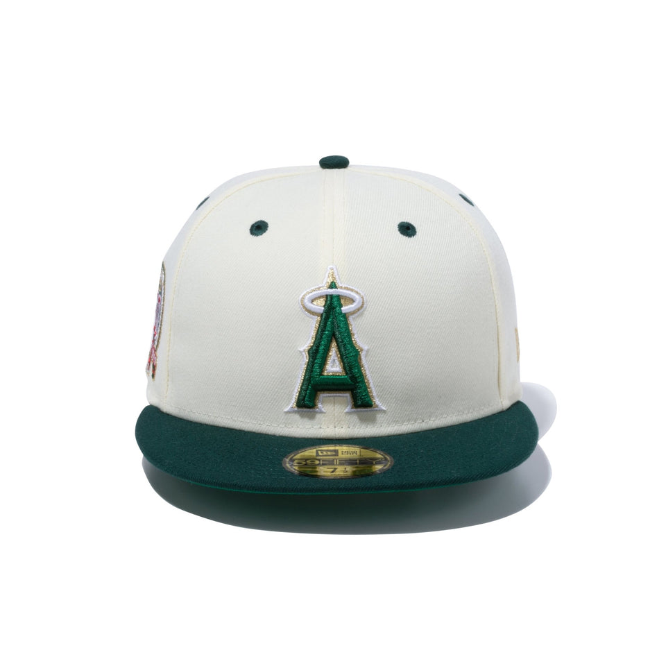 59FIFTY Sister City Collection NAGOYA ロサンゼルス・エンゼルス クロームホワイト ダークグリーンバイザー - 13682249-700 | NEW ERA ニューエラ公式オンラインストア