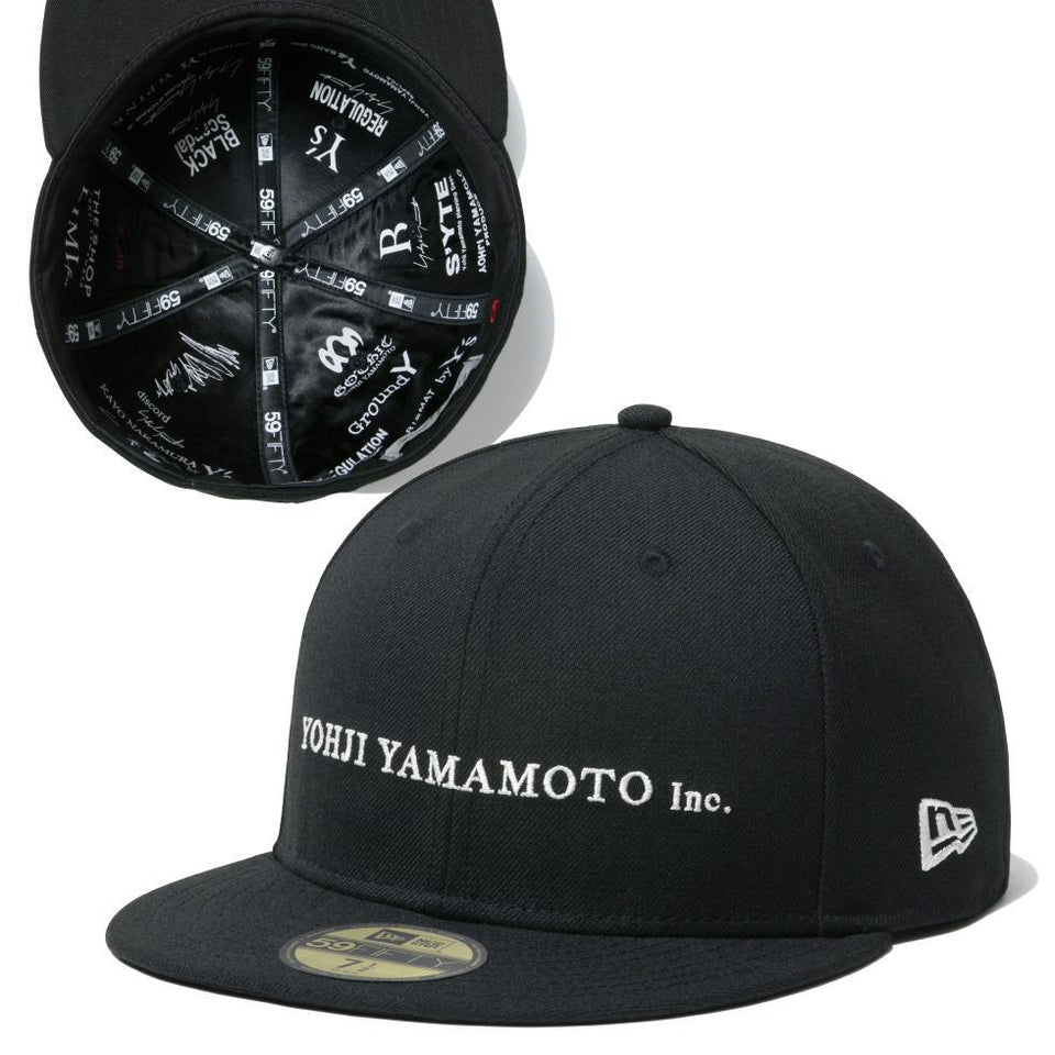 59FIFTY SS20 Yohji Yamamoto Inc. ブラック | ニューエラオンラインストア