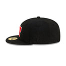 59FIFTY Stadium Pack テキサス・レンジャーズ クーパーズタウン ブラック - 13577640-700 | NEW ERA ニューエラ公式オンラインストア