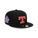 59FIFTY Stadium Pack テキサス・レンジャーズ クーパーズタウン ブラック - 13577640-700 | NEW ERA ニューエラ公式オンラインストア