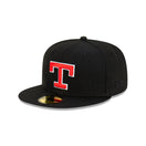 59FIFTY Stadium Pack テキサス・レンジャーズ クーパーズタウン ブラック - 13577640-700 | NEW ERA ニューエラ公式オンラインストア