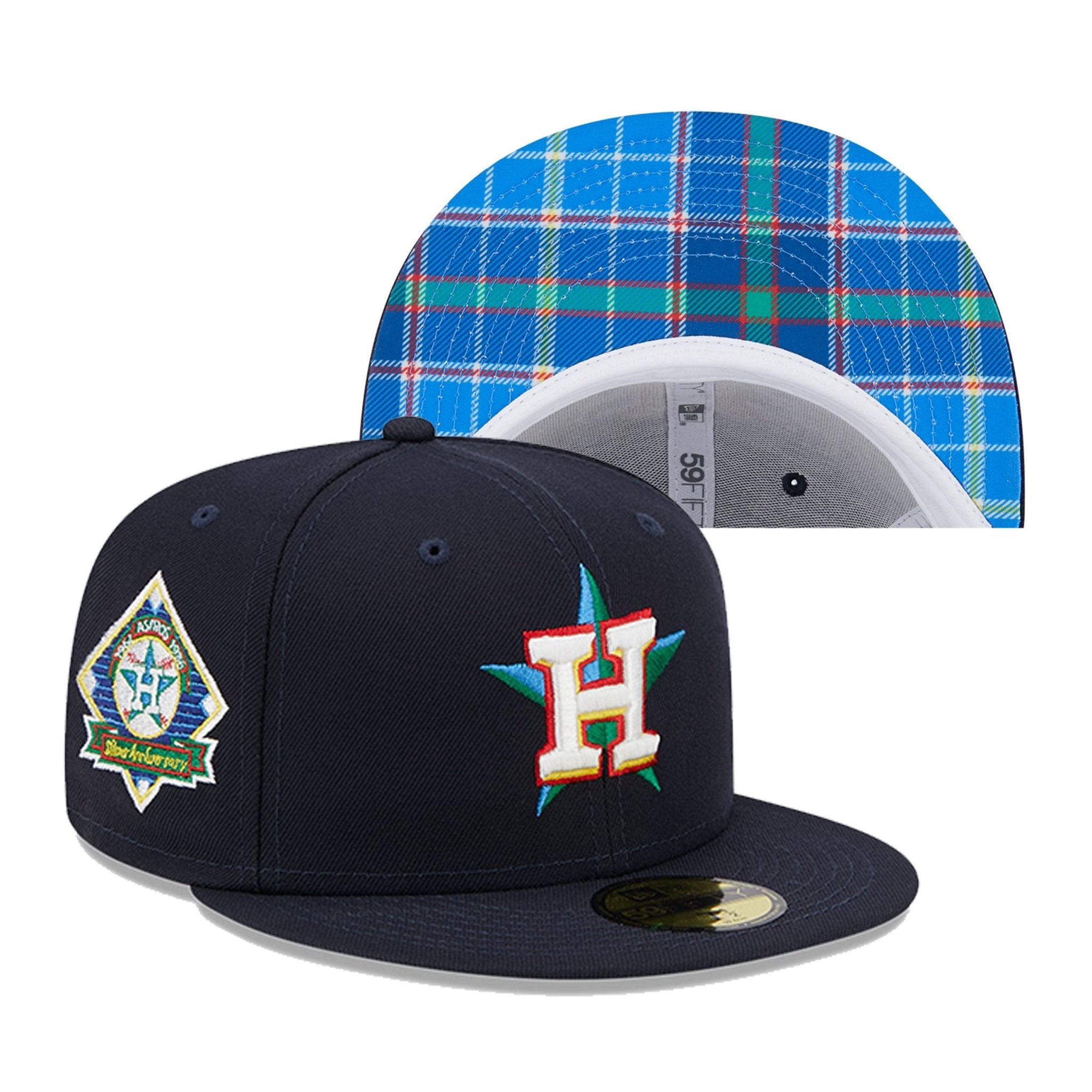 59FIFTY State Tartan ヒューストン・アストロズ ネイビー