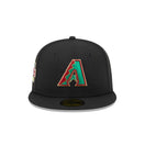 59FIFTY State Tartan アリゾナ・ダイヤモンドバックス ブラック - 13506384-700 | NEW ERA ニューエラ公式オンラインストア