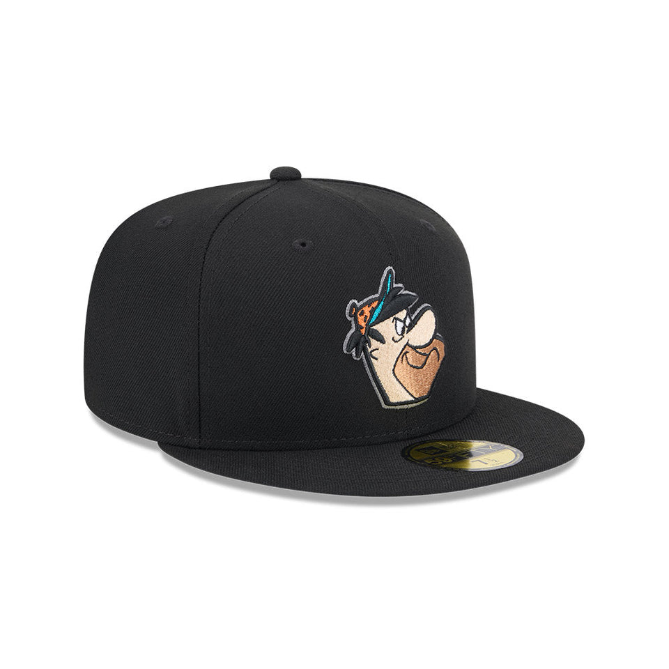 59FIFTY The Flintstones 原始家族フリントストーン ブラック - 14177747-700 | NEW ERA ニューエラ公式オンラインストア