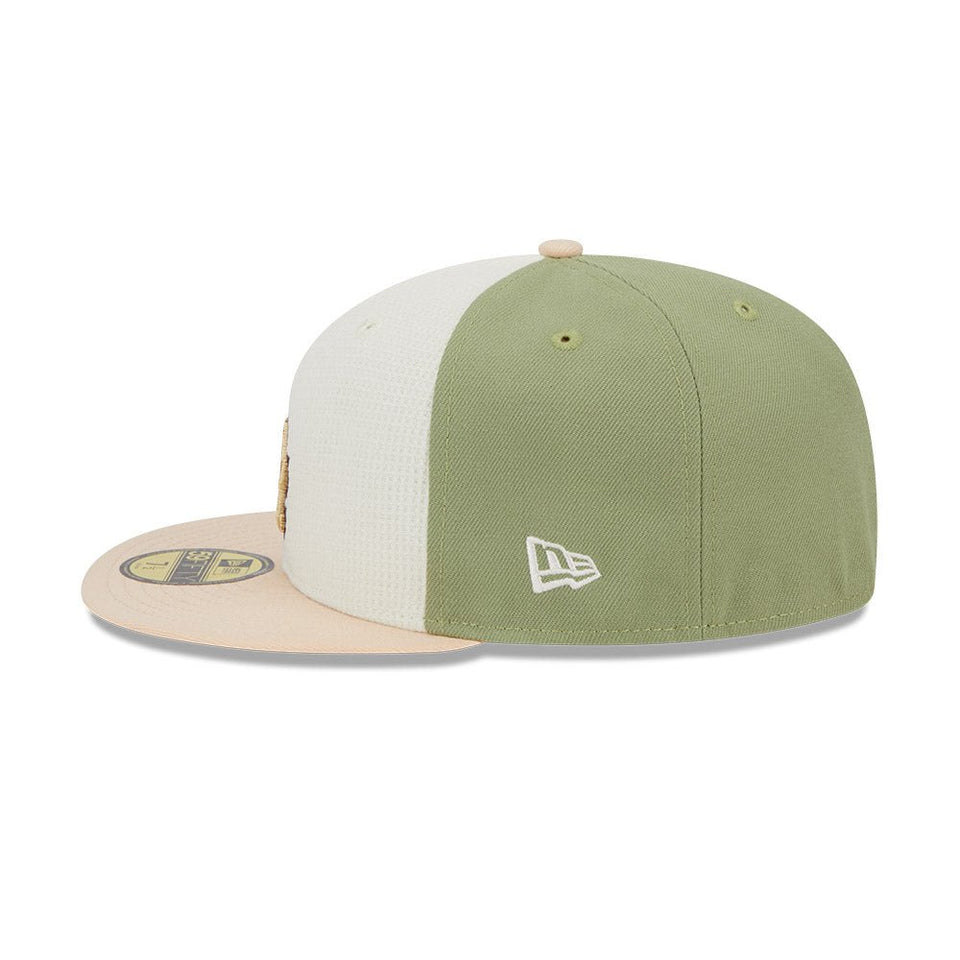 59FIFTY Thermal Front ロサンゼルス・ドジャース ホワイト / ピスタチオグリーン / ピンクベージュ - 14132555-700 | NEW ERA ニューエラ公式オンラインストア