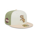 59FIFTY Thermal Front シカゴ・ホワイトソックス ホワイト / ピスタチオグリーン / ピンクベージュ - 14132556-700 | NEW ERA ニューエラ公式オンラインストア