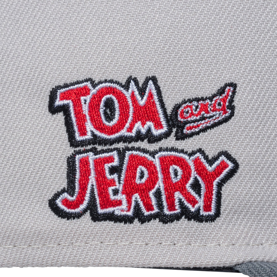 59FIFTY TOM and JERRY トムとジェリー スクエアロゴ ストーン