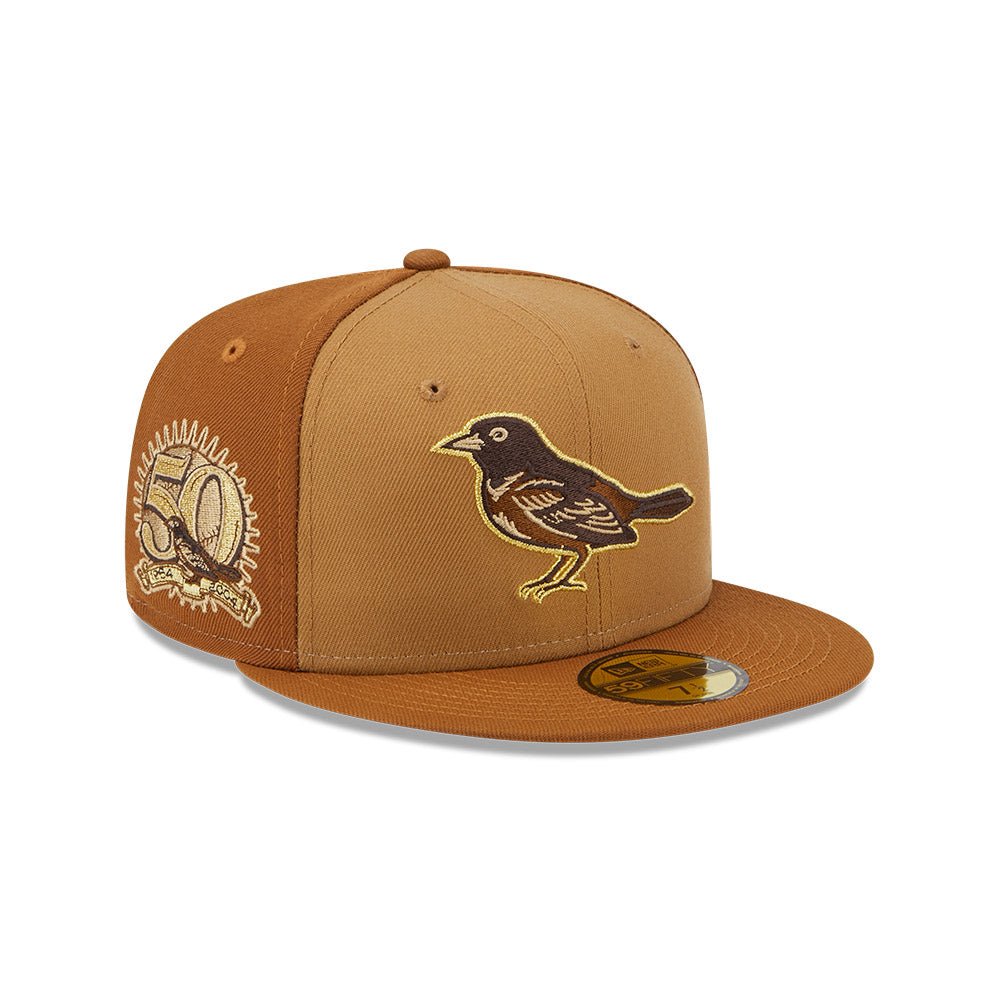 59FIFTY Tri-Tone Brown ボルティモア・オリオールズ クーパーズタウン