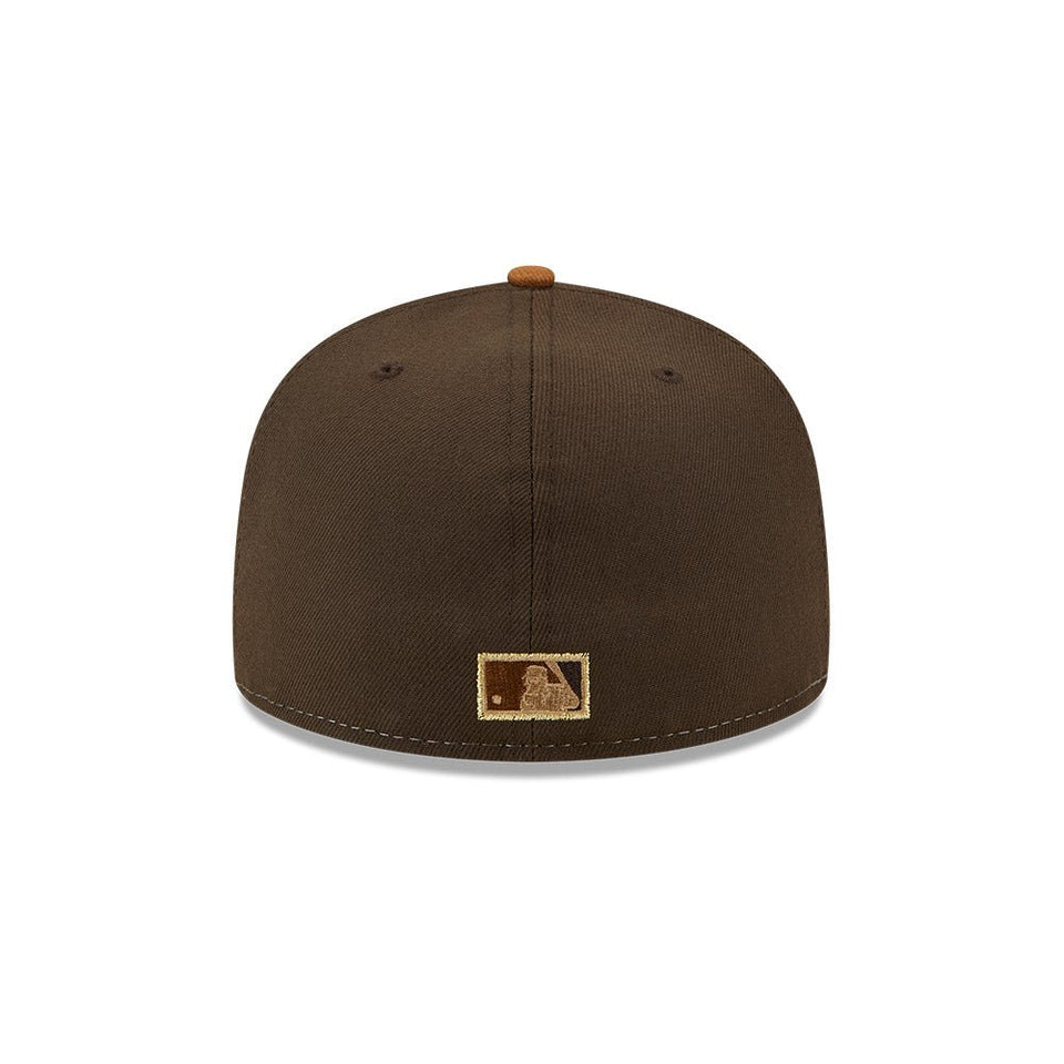 59FIFTY Tri-Tone Brown ロサンゼルス・エンゼルス クーパーズタウン ブラウン マルチカラー イエローゴールドアンダーバイザー - 13512104-700 | NEW ERA ニューエラ公式オンラインストア