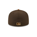 59FIFTY Tri-Tone Brown ロサンゼルス・エンゼルス クーパーズタウン ブラウン マルチカラー イエローゴールドアンダーバイザー - 13512104-700 | NEW ERA ニューエラ公式オンラインストア