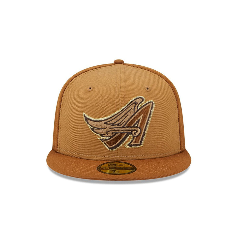 59FIFTY Tri-Tone Brown ロサンゼルス・エンゼルス クーパーズタウン ブラウン マルチカラー イエローゴールドアンダーバイザー - 13512104-700 | NEW ERA ニューエラ公式オンラインストア