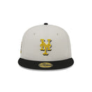 59FIFTY Two Tone Stone ニューヨーク・メッツ クーパーズタウン ストーン - 13944282-700 | NEW ERA ニューエラ公式オンラインストア