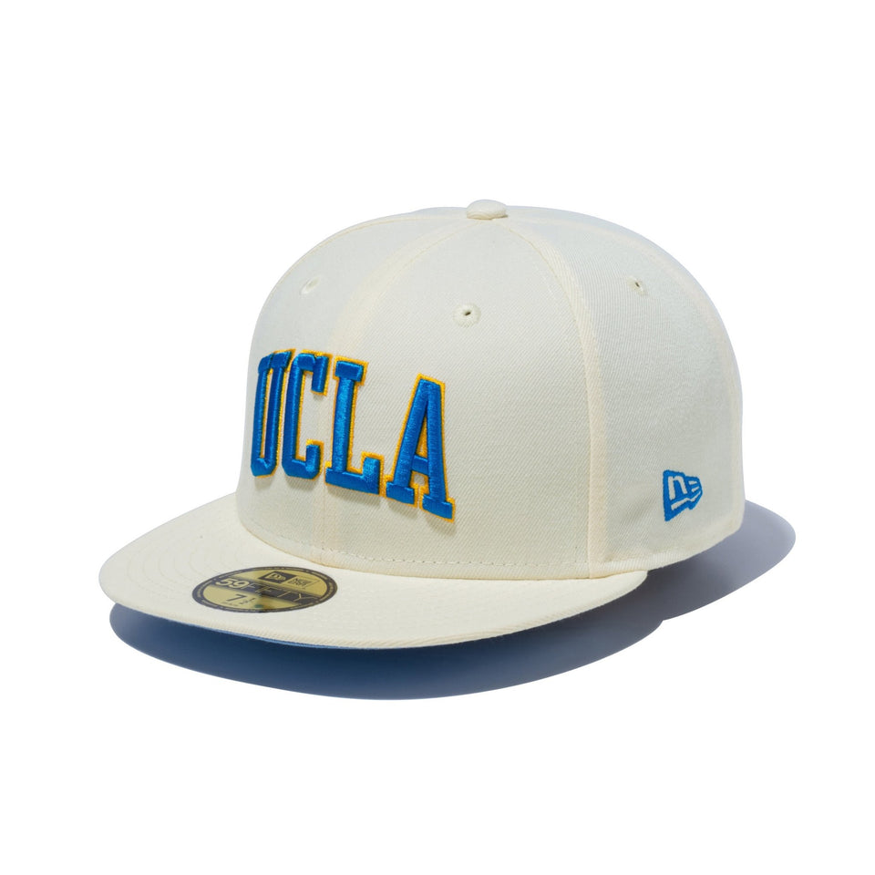 59FIFTY UCLA アーチロゴ ワインコルク × マリンブルー メリットゴールド - 13529469-700 | NEW ERA ニューエラ公式オンラインストア