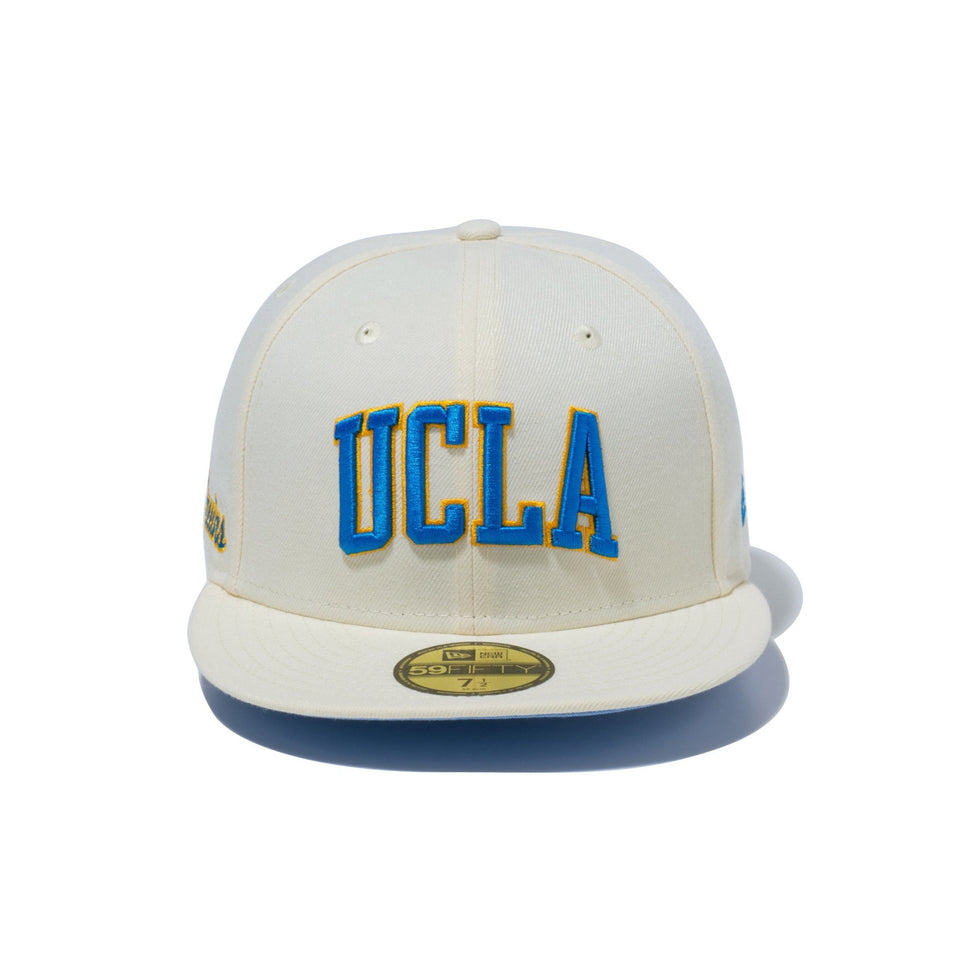 59FIFTY UCLA アーチロゴ ワインコルク × マリンブルー メリットゴールド - 13529469-700 | NEW ERA ニューエラ公式オンラインストア