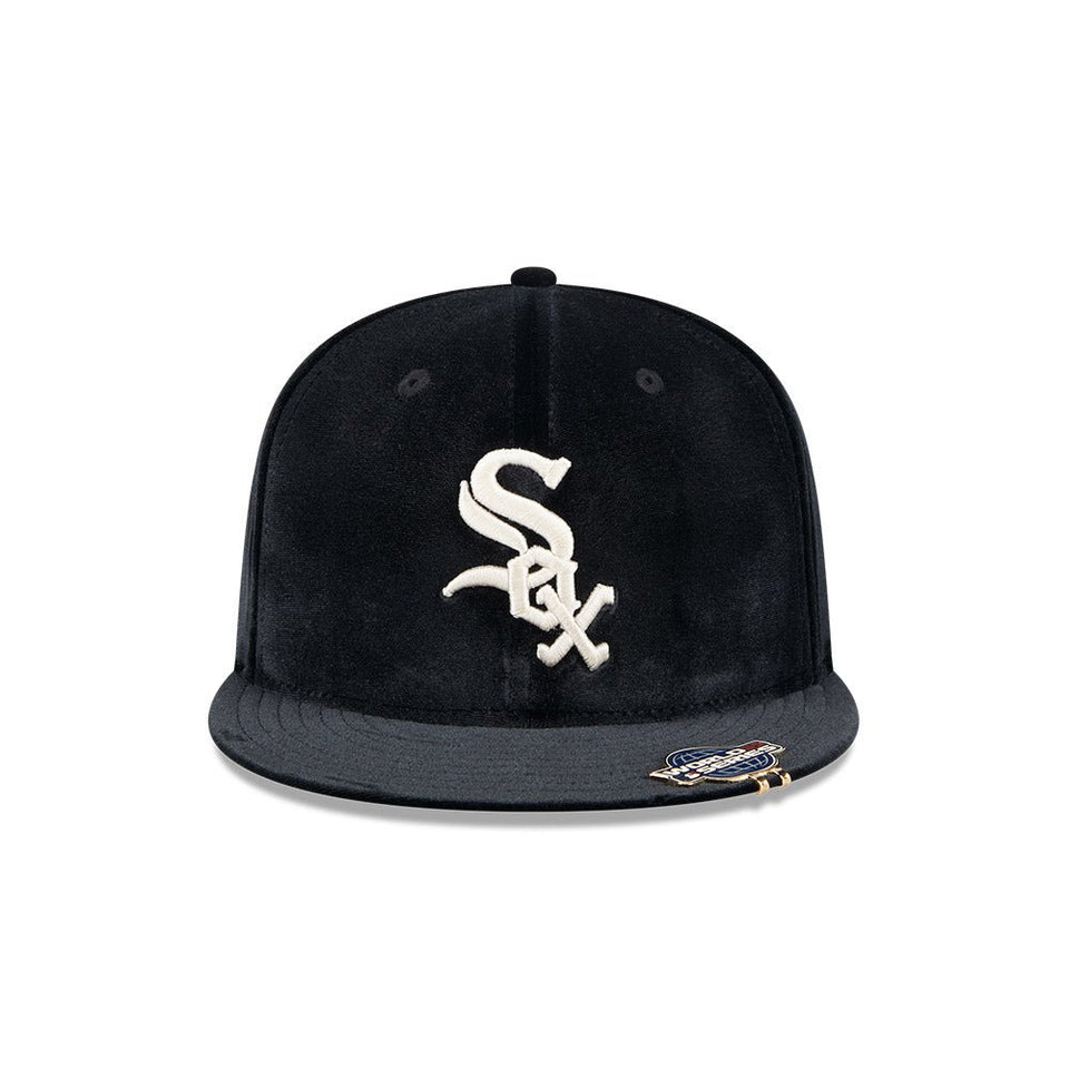 59FIFTY Velvet Visor Clip シカゴ・ホワイトソックス ブラック - 13944259-700 | NEW ERA ニューエラ公式オンラインストア