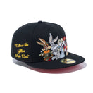 59FIFTY WB 100th Year Looney Tunes x Retro Classics Mashup Pack ブラック レッドアンダーバイザー - 13732554-700 | NEW ERA ニューエラ公式オンラインストア