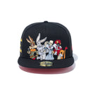 59FIFTY WB 100th Year Looney Tunes x Retro Classics Mashup Pack ブラック レッドアンダーバイザー - 13732554-700 | NEW ERA ニューエラ公式オンラインストア