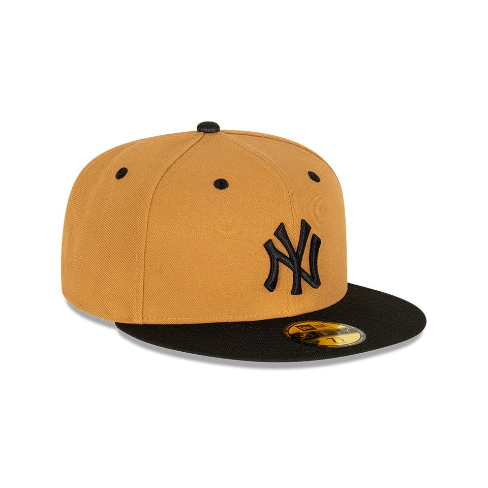 59FIFTY Wheat Black ニューヨーク・ヤンキース ウィート