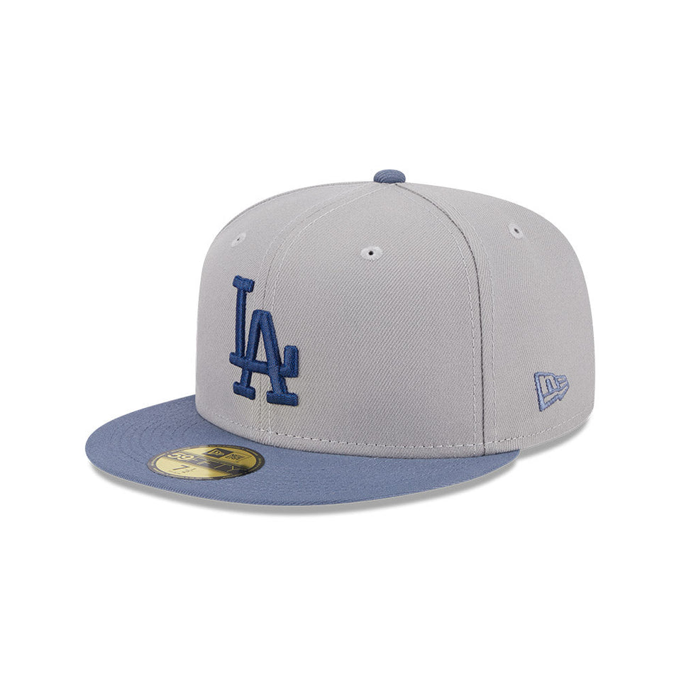 59FIFTY Wildlife ロサンゼルス・ドジャース Shark グラファイト グレージュアンダーバイザー - 13704999-700 | NEW ERA ニューエラ公式オンラインストア