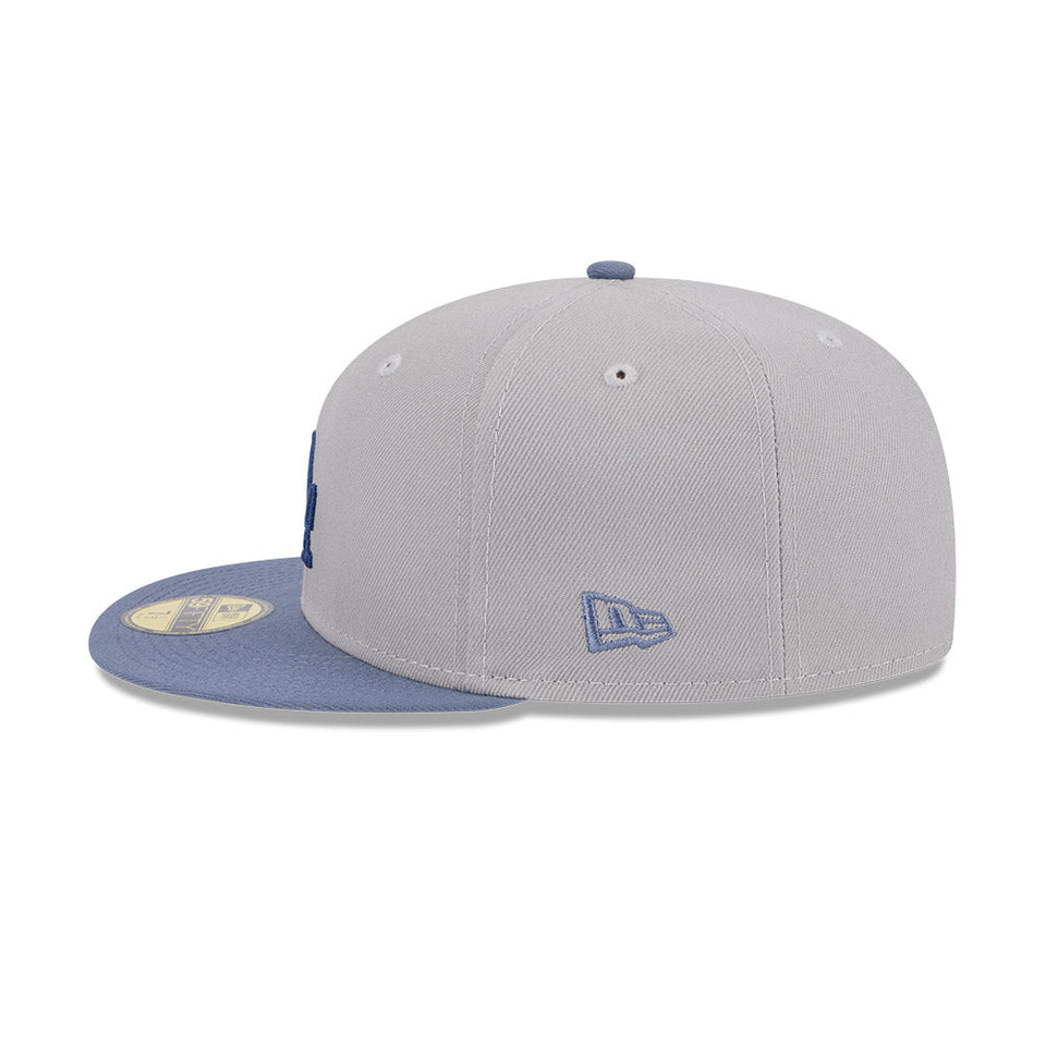 59FIFTY Wildlife ロサンゼルス・ドジャース Shark グラファイト グレージュアンダーバイザー - 13704999-700 | NEW ERA ニューエラ公式オンラインストア