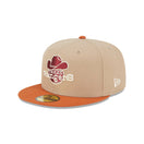 59FIFTY Wildlife テキサス・レンジャーズ クーパーズタウン Turtle キャメル サーモンピンクアンダーバイザー - 13704992-700 | NEW ERA ニューエラ公式オンラインストア