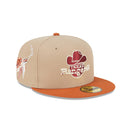 59FIFTY Wildlife テキサス・レンジャーズ クーパーズタウン Turtle キャメル サーモンピンクアンダーバイザー - 13704992-700 | NEW ERA ニューエラ公式オンラインストア