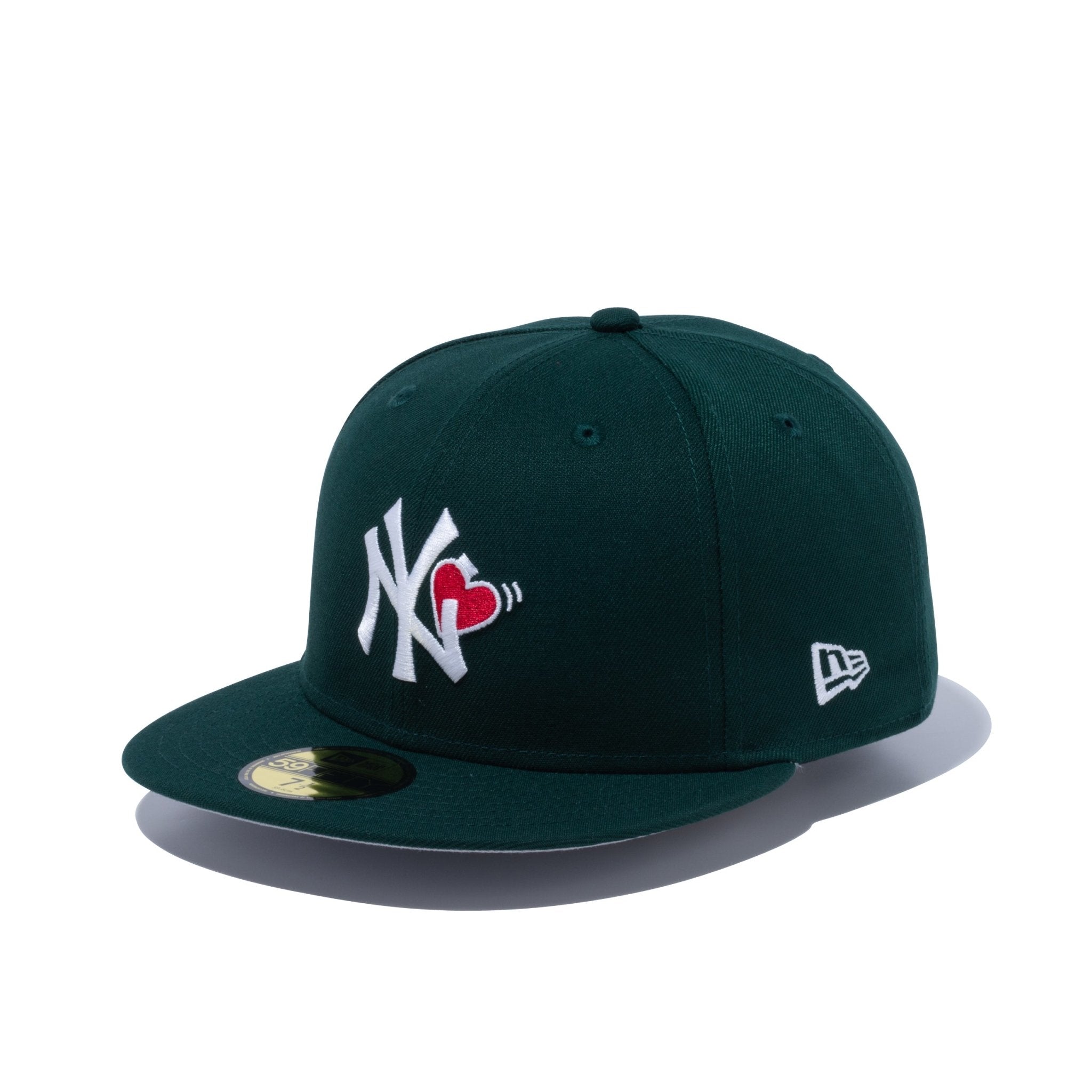 NEW ERA ニューエラキャップ ハート ダークグリーン - キャップ