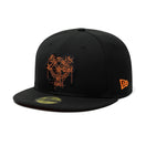 59FIFTY 読売ジャイアンツ x TAKAHIROMIYASHITATheSoloist. x NEW ERA ブラック/オレンジ - 12941946-700 | NEW ERA ニューエラ公式オンラインストア