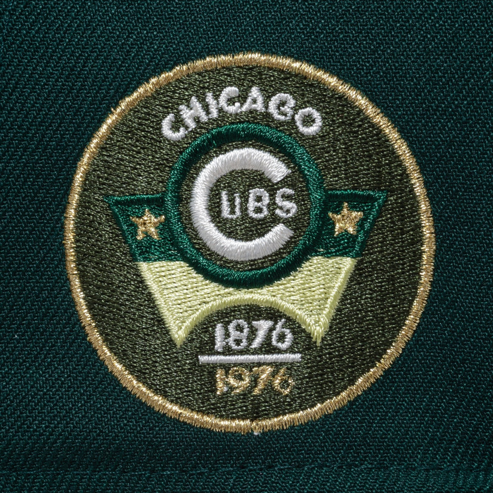 USA製 60s ニューエラ NEW ERA カブス CUBS グリーン 刺繍キャップ