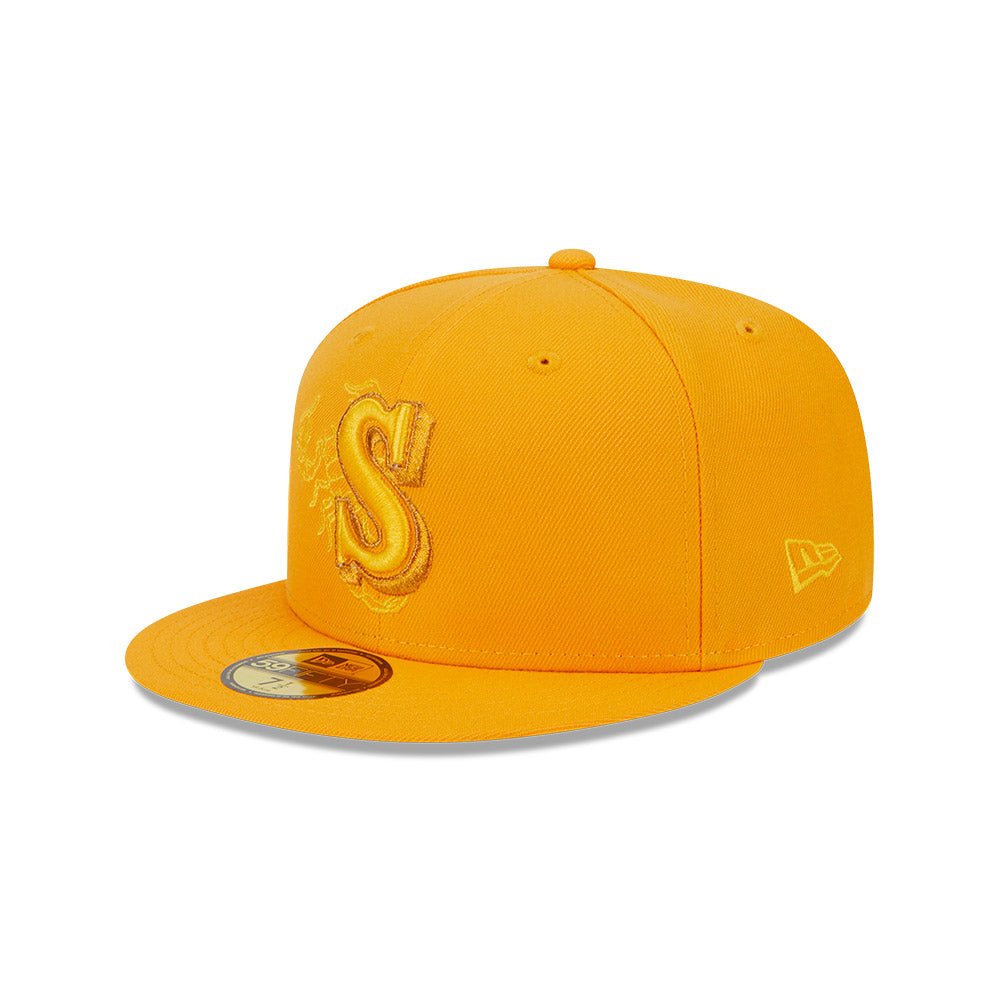 59FIFTY Zodiac シアトル・マリナーズ イエロー グレーアンダー