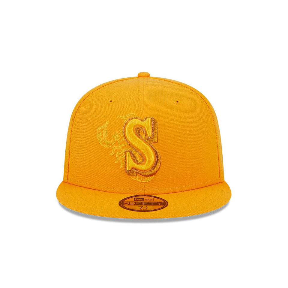 59FIFTY Zodiac シアトル・マリナーズ イエロー グレーアンダーバイザー - 13552483-700 | NEW ERA ニューエラ公式オンラインストア