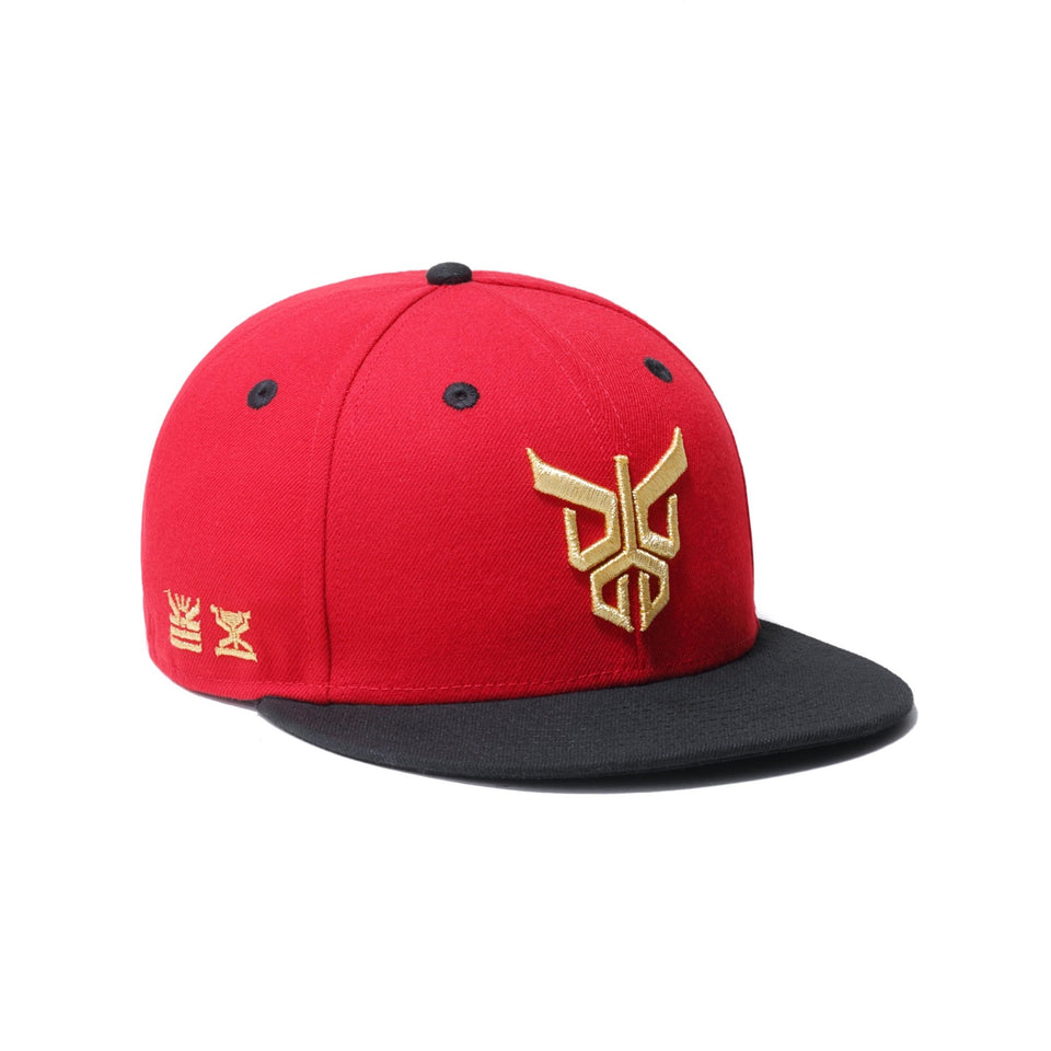 9FIFTY 仮面ライダークウガ ロゴ スカーレット ブラックバイザー