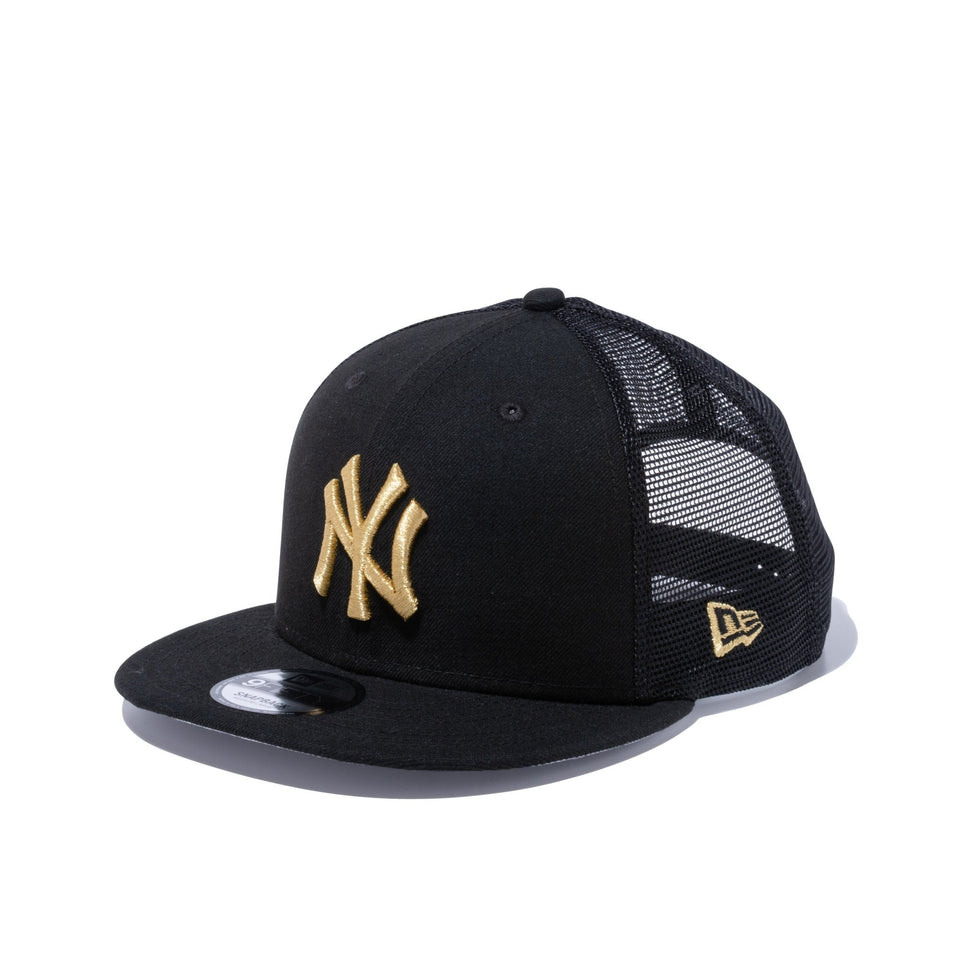 9FIFTY トラッカー ニューヨーク・ヤンキース ブラック × メタリック